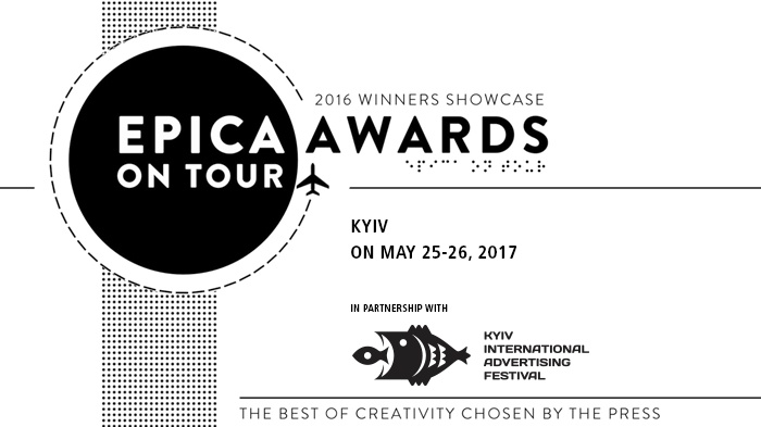 Спеціальний приз від Epica KIAF Award і показ кращих ТВ-роликів планети від Epica Awards 2016