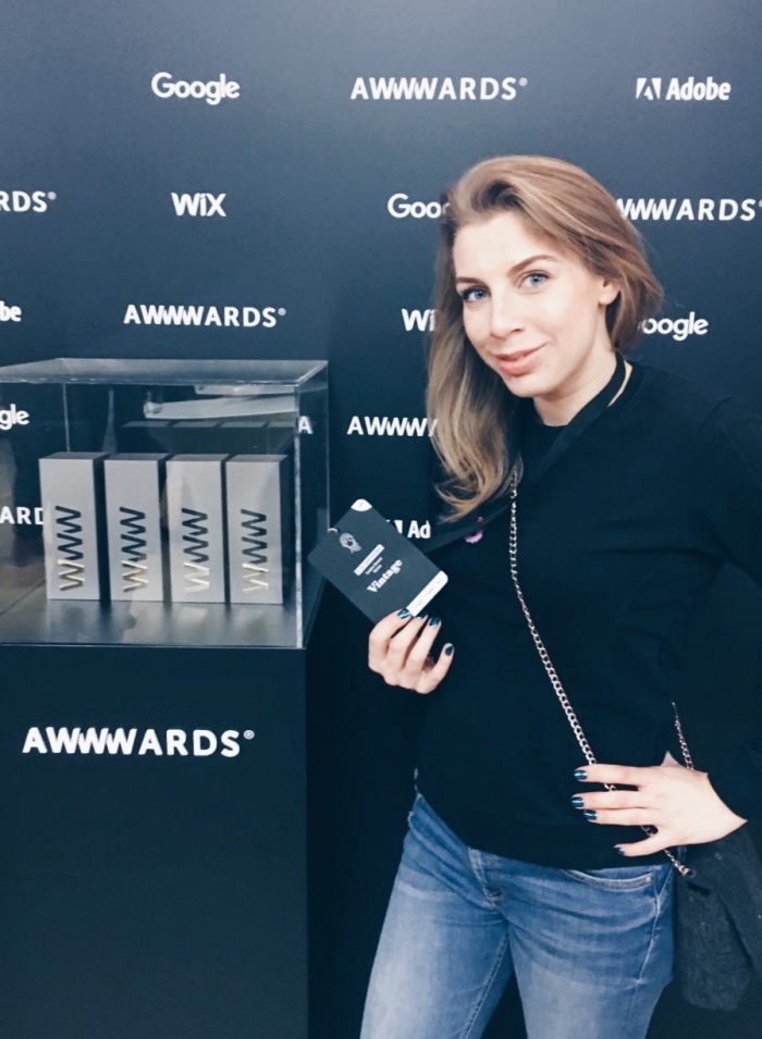 Член ADC*UA среди жюри конкурса Awwwards