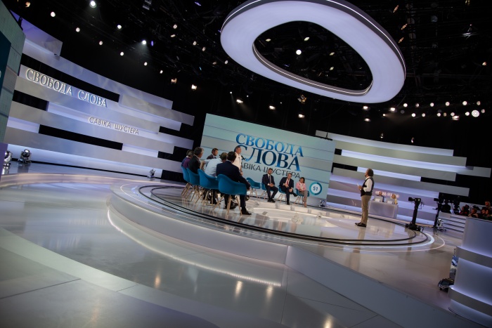 Международная студия мультимедийных решений за рекордный срок построила самую красивую телевизионную студию в Европе