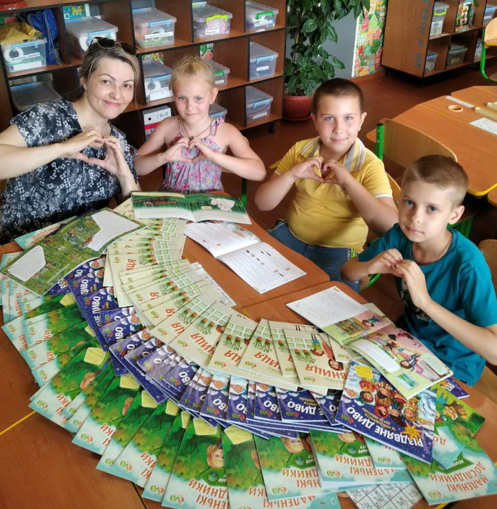 Образовательный проект «Мечтай-читай» охватил более 3 000 учеников со всей Украины