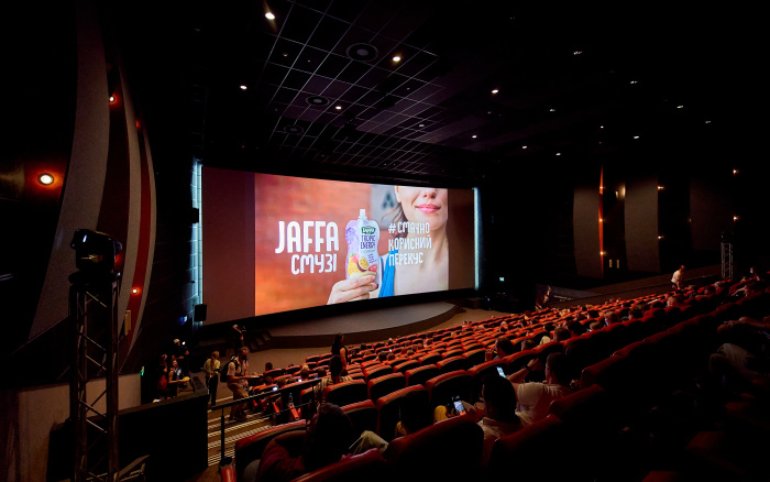 Бренд Jaffa угостил смузи-новинками гостей показа для СМИ украинской спортивной драмы «Пульс»