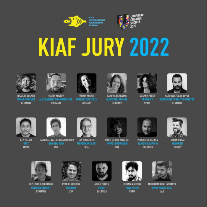 Журі КМФР 2022 блоку Positive Change