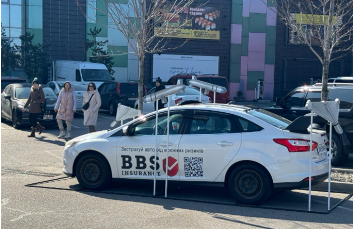 Фотозона з ракетами біля київських торговельних центрів: кейс агенції Mex a member of HAVAS