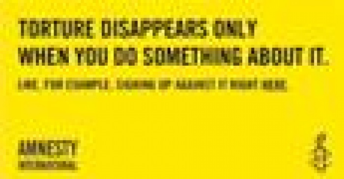 Интерактивная реклама от Amnesty International для iPad