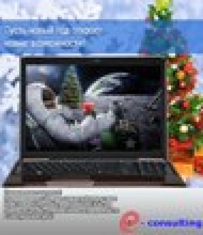 С Новым Годом и Рождеством Христовым поздравляет E-consultind!